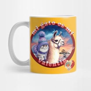 Mi Gato Es Mi Valentin Persian Life 0EP Mug